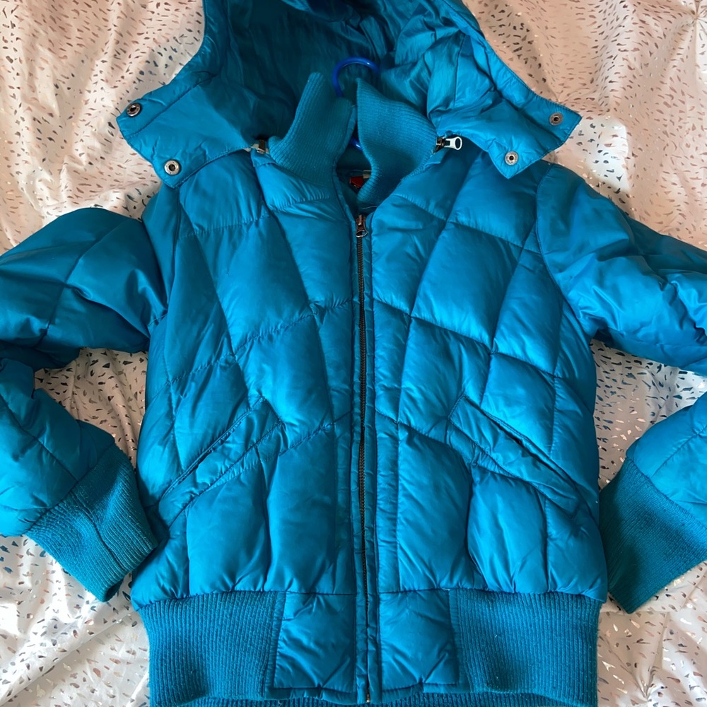 BLUE WARM COAT